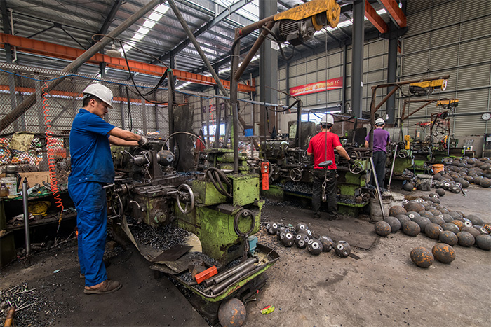 贵港网架配件车间